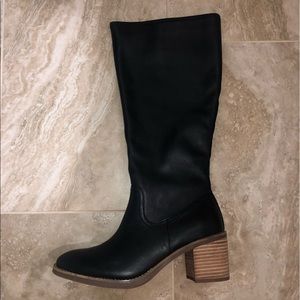 COPY - Crown Vintage Leather Daytona Boot in Black